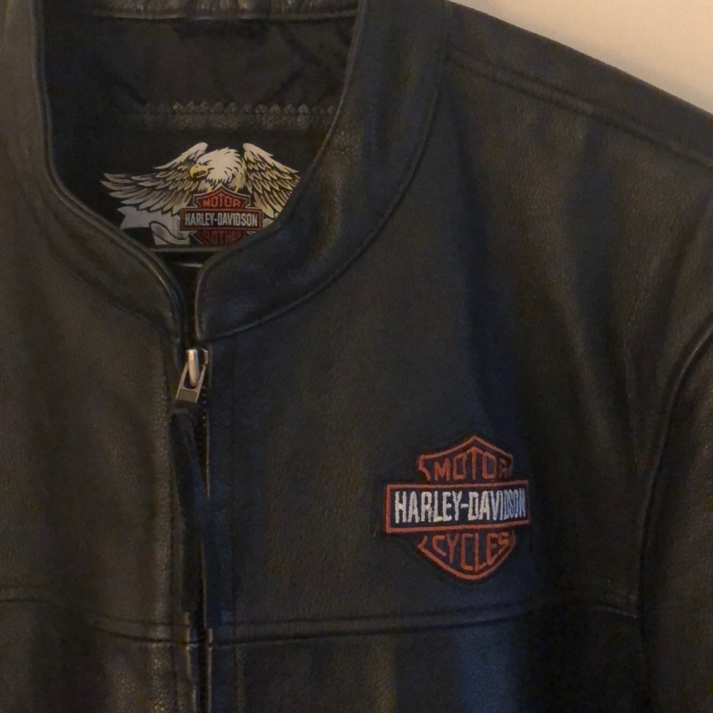 HARLEY-DAVIDSON Men’s Leather Riding Jacket